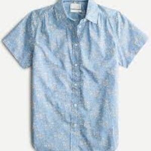 Women’s Classic-fit short-sleeve shirt in Liberty® Capel floral